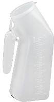 Male Urinal with Lid, 1 Quart Capacity