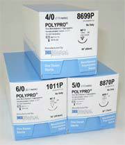 Nonabsorbable Mono Poly Sutures for NC-1 Taper Point Needle