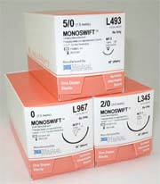 PGCL 25 Synthetic Mono Sutures for NFS-1 Reverse Cutting Needle