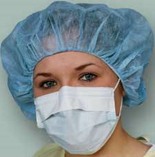 Polypro Disposable Medical Bouffant Cap