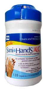 Antimicrobial Hand Sanitizing Wipes