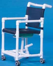 Shower Chair Commodes to Accommodate Bed Pans