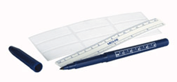 Skin Marker With Ruler And Labels