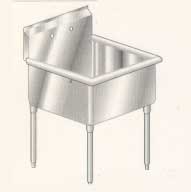 Stainless Steel Sink One Compartment