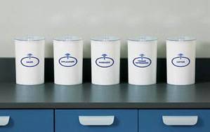 Sundry Jars - Opaque Plastic
