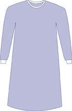 Surgeons Gown Non-Reinforced 47in 119cm