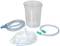 1500cc Suction Canister, Stem Lid with Tubing and SafeSorb
