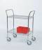 2 Shelf Unit Heavy Duty Utility Carts 24 in. W x 30 in. L x 38 in. H