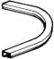 3 Ft x 3 Ft w/ 90 Degree Bend Cubicle Track