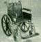 Advantage Hemi Convertible Wheelchair w/ 20 in seat. Fixed Arms
