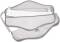 All Terry Cloth Cover for HotPac Hydrocollator Moist Heat Hot Pack, Neck Contour