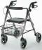 Aluminum Blue Deluxe Rollator