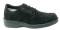 Ambulator Biomechanical Men's Diabetic Shoes - Black Nubuck Lace-up