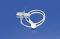 Angel Wing Safety Butterfly With Female Luer Connector With 23 Ga x 3/4 in. Needle