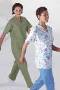 AngelStat Ladies' Two-Pocket Scrub Top, XXL.