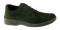 Ariya Men's Diabetic Shoes Black Nubuck Lace-Up