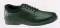 Ariya Men's Diabetic Shoes Stripes Black Leather Lace-Up