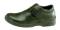 Ariya Women's Diabetic Shoe Black Leather Single Hook-N-Loop