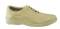 Ariya Women's Diabetic Shoes Stripe Taupe Nubuck Lace-Up