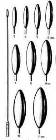 Bakes Common Duct Dilators, 7mm, 8-1/2 in