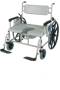 Bariatric Wheeled Shower Commode Chairs 28 in Wide Seat