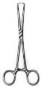 Barrett Uterine Tenaculum Forceps, 7in