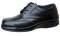 Black Stitched Oxford Diabetic Shoe For Men