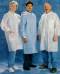 Blue SMS Polypropylene Lab Coat, No Pockets