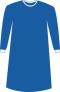 Breathable Microporous Surgeons Gown 47in