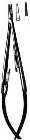 Castroviejo Needle Holder, w/Lock, Serrated Jaws, 5-1/4 in