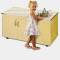 Child Height Portable Sink w/ Storage and Stainless Steel Top