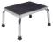 Chrome Plated Step Stool, 9in High