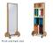 Combo Portable Mirror/Weight Rack without weights