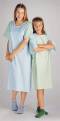 Comfort Knit Collection Teen Gowns Teen, 12-15 Years Blue/Yellow I.V. Sleeve