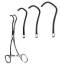 Cooley-Derra Pediatric Anastomosis Clamps, Medium, 6-1/2in