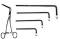 Debakey Multipurpose Clamps, Right Angle, 90 Degrees, 10-1/2in, 10cm Jaws