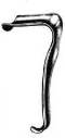 Eastman Vaginal Retractors, Small, 1-1/2in x 3in, 7in