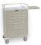 Economy Medication Box Cart with Key Lock