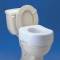 Elevated Toilet Seat with Undergrips