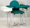 Extra-Tall Fully Padded Blood Drawing Chair w/ Flip Arm & Drawer