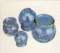Fire Cup Glass Jars Set of Three