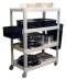 Four Shelf Serving/Bussing Food Carts