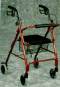 Four Wheeled Aluminum Rollator