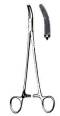 Heaney Needle Holder, 8-1/2 in, Curved Jaws