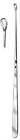 Heaney Uterine Biopsy Curette, 9in, Serrated Loop