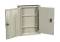 Heavy Duty Narcotics Box Dual Door Double Lock 15 x 11 x 4
