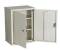 Heavy Duty Narcotics Box Dual Door Double Lock 15 x 11 x 8