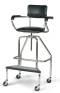 High Hydrotherapy Chair with Casters