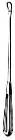 Hunter Large Uterine Curette, Blade w/3 cm Working Length, 8in