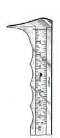 Jameson Caliper 3-3/4in, Graduated in inches and mm, w/Thin Tips, Chrome